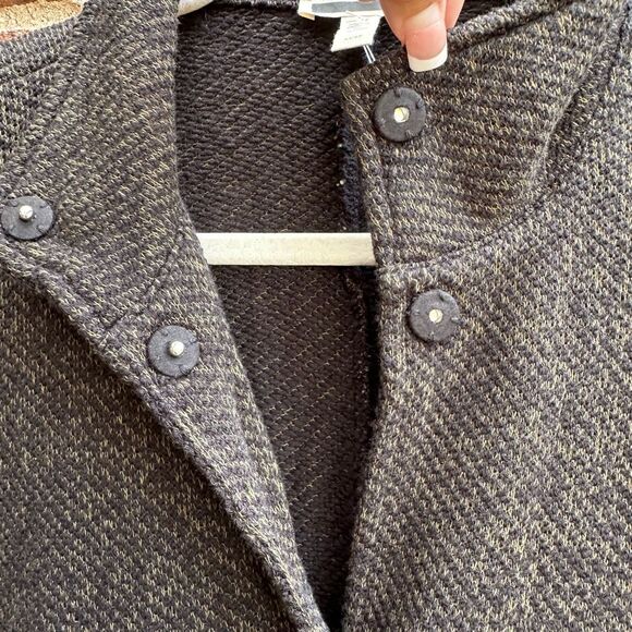 Eileen Fisher Women`s $278 Organic Cotton Terry Stand Collar Jacket shacket XS - Picture 12 of 12